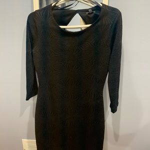 Black cocktail dress